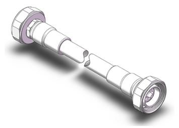 1/2″ super flexible cable assembly