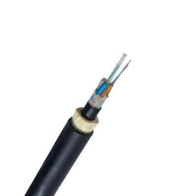 Aerial Fiber Optic Cable Stranded Non Metallic Double Sheath Cable